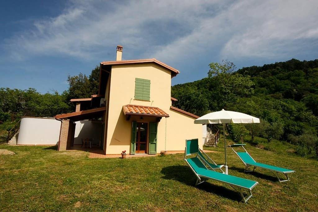 Villa Con Piscina 10 Posti Letto, L'Oliveta Di Rivalto 基亚恩尼 外观 照片